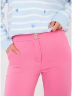 Spodnie IT SP model 21910988 ciemny różowy - FPrice Spodnie IT SP model 21910988 ciemny różowy - FPrice