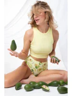 Nohavičky AVOCADO simple brasil maxi žlté - Julimex