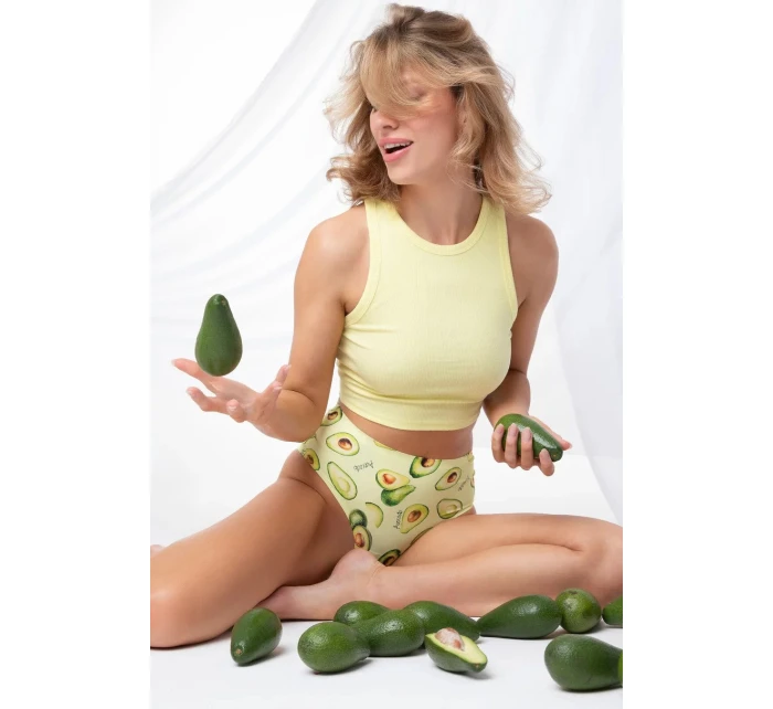 Nohavičky AVOCADO simple brasil maxi žlté - Julimex