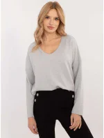 Blúzka DHJ BZ 19238.26 svetlo sivá Blúzka DHJ BZ 19238.26 svetlo sivá