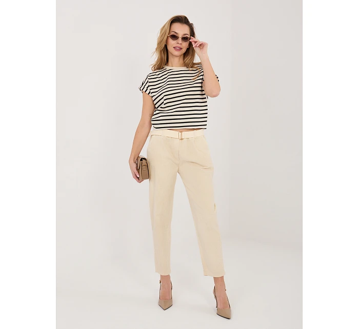 Spodnie IT SP model 22044794 jasny beżowy - FPrice