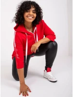 Mikina RV BL 6796.86 červená Mikina RV BL 6796.86 červená