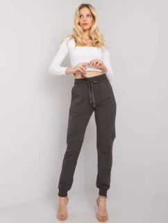 Tepláky RV DR 6896.48P tmavá khaki