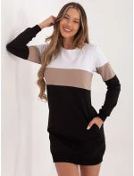 Šaty RV SK 5869.04 bielo-čierne