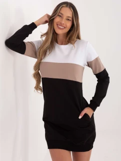 Šaty RV SK 5869.04 bielo-čierne