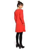 Dámske šaty B042 červené - BeWear