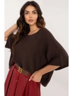 Sveter s krátkym rukávom model 202700 Taliansko Moda Sveter s krátkym rukávom model 202700 Taliansko Moda