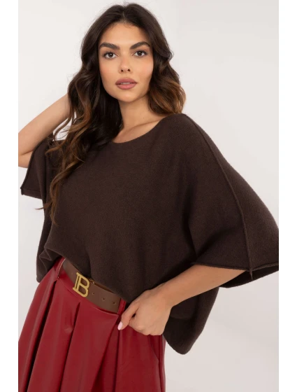 Sveter s krátkym rukávom model 202700 Taliansko Moda Sveter s krátkym rukávom model 202700 Taliansko Moda