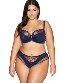 Polovyztužená dámská podprsenka semi soft model 20530414 Navy Blue - Ava