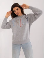 Bluza model 20170751 szary - FPrice Bluza model 20170751 szary - FPrice