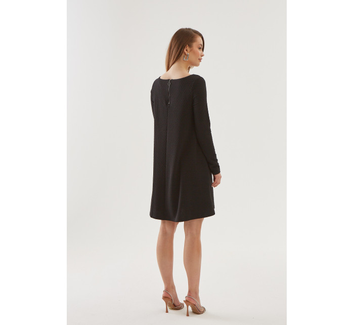 Monnari Mini šaty Classic Black Dress Multi Black