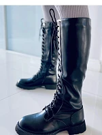 Dámske čižmy v jazdeckom 7752A - Ideal Shoes