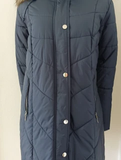 Dámska zimná bunda s kapucňou M49409 - Zaks