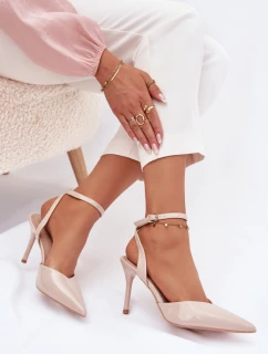 Lodičky s ihlovým podpätkom model 221924 Krok vo veľkom štýle