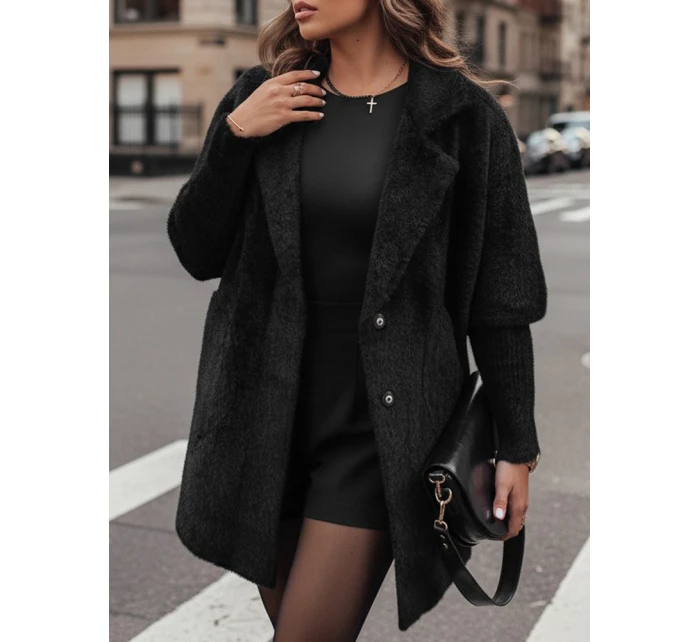 Dámský kabát RITA II black Dstreet model 21980430 - FashionStreet