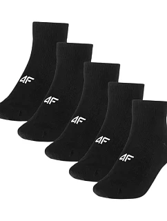 Pánske ponožky 4F M480 5 pack deep black 4FWMM00USOCM480 20S