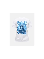 Dámské tričko PEAK PERFORMANCE W Explore Graphic Tee, bílá barva