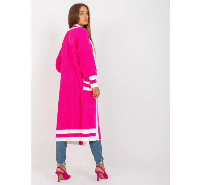 Dámsky sveter LC SW 029 fluo ružová Dámsky sveter LC SW 029 fluo ružová