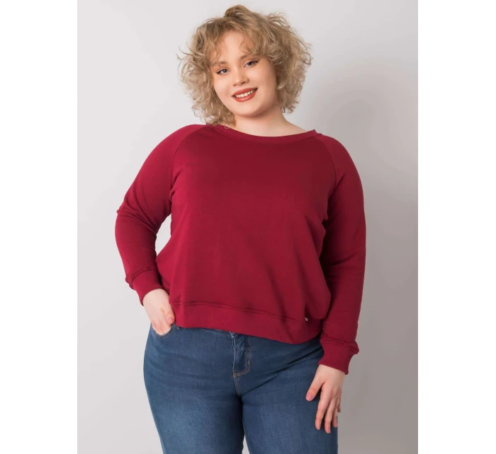 Mikina RV BL 6326.02X gaštanová