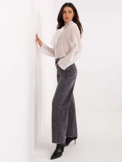 VM SP džínsové nohavice RE3222.92 tmavo sivé