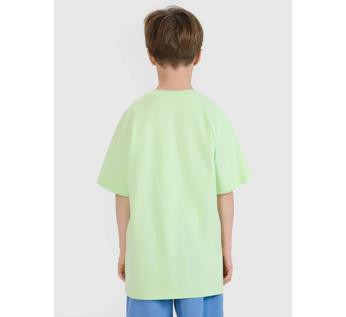 Chlapčenské tričko s potlačou 4F 4FJRSS25TTSHM2641-45S