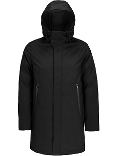 Men Pánská teplá parka deep black model 22499558 - NEOBLU