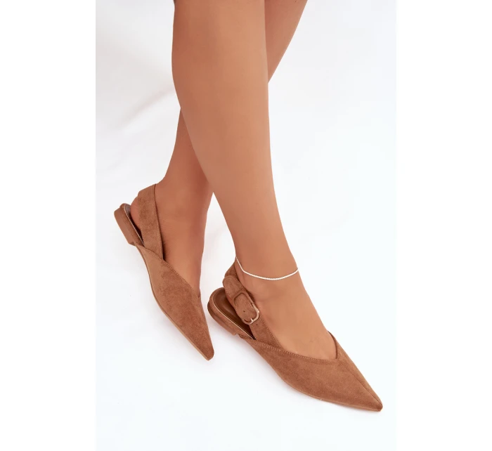 Dámské baleríny S přezkou Camel Tanelia