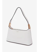 Kožená taška Bílá Tielle