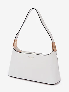 Kožená taška Bílá model 22111562 - Flora&Co