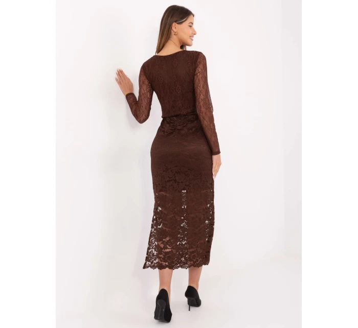 Spódnica MI SD model 21480339 brązowy - FPrice