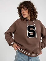 Mikina RV BL 8372.04P hnedá