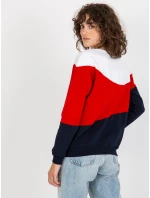 Blúzka RV BL 8430.61P tmavo modrá a biela