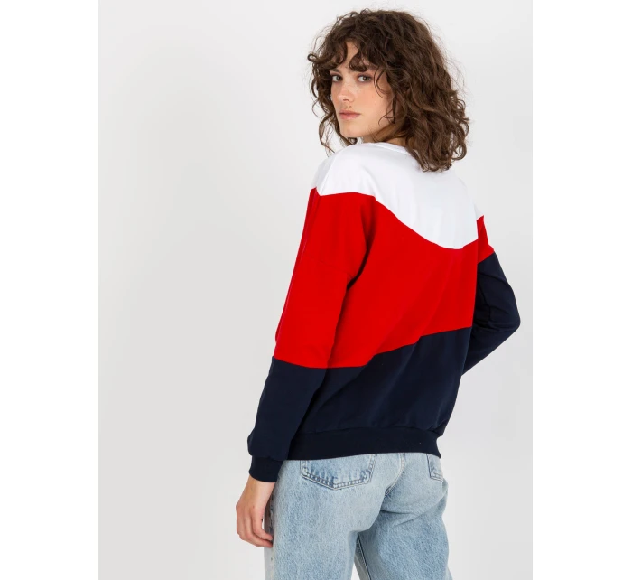 Blúzka RV BL 8430.61P tmavo modrá a biela