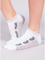 Yoclub Chlapčenské členkové bavlnené ponožky Vzory Farby 3-pack SKS-0028C-AA30-002 Viacfarebné
