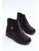 Dámske zateplené snežnice Black Helis Dámske zateplené snežnice Black Helis