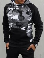 Pánská světle šedá mikina Dstreet model 21966953 - FashionStreet