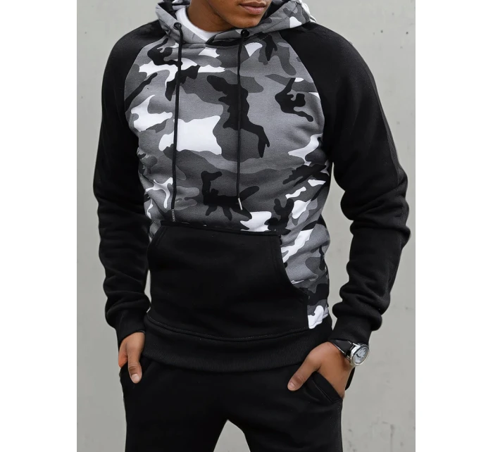 Pánská světle šedá mikina Dstreet model 21966953 - FashionStreet