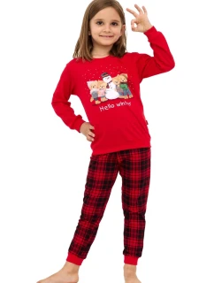 Dievčenské pyžamo 594/185 Zimné - CORNETTE