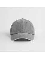 Beechfield B 105 6 Panelová denim kšiltovka 53.0105 acid grey Beechfield B 105 6 Panelová denim kšiltovka 53.0105 acid grey