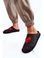 Domácí pantofle Big Star model 21600947 Černá a červená - Big Star Shoes