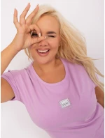 Bluzka RV BZ model 21271954 jasny fioletowy - FPrice Bluzka RV BZ model 21271954 jasny fioletowy - FPrice