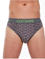 Pánske nohavičky 507/35 Tmavo šedá zmes - Cornette