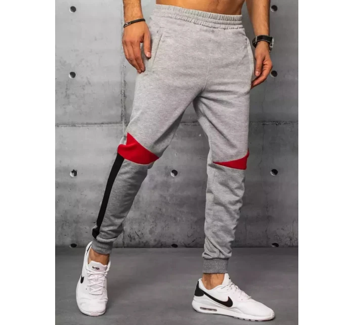 FashionStreet pánske svetlosivé tepláky UX3241