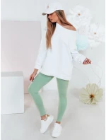 Dámské legíny s vysokým pasem světle zelená model 21985746 - Dstreet