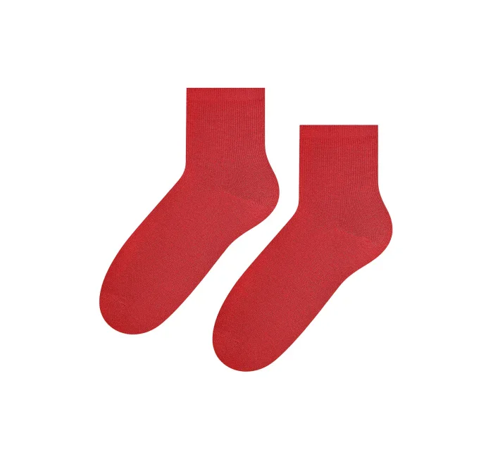 Ponožky 037 červená - Steven Ponožky 037 červená - Steven