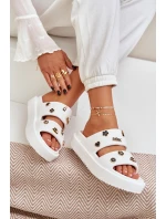 Pěnové Dámské Pantofle S Bílé model 21683408 - Boto Pěnové Dámské Pantofle S Bílé model 21683408 - Boto