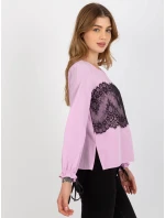 Blúzka LK BZ 506877.15x svetlo fialová