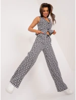 Nohavice LK SP 509563.20X sivá čierna