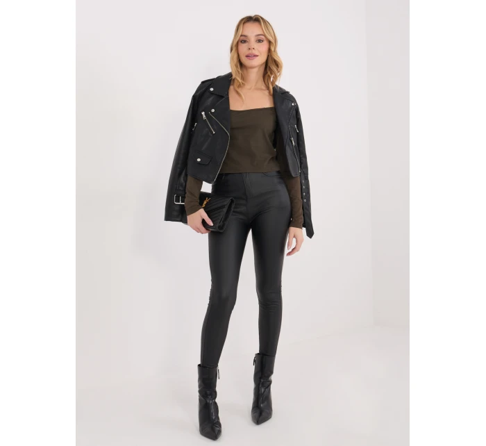 Bluzka WT BZ model 21875428 ciemny brązowy - FPrice Bluzka WT BZ model 21875428 ciemny brązowy - FPrice