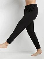 Dievčenské juniorské tepláky JOGGING D0C8P Black - DIM